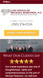 Mobile Screenshot of mrobinsonlaw.com